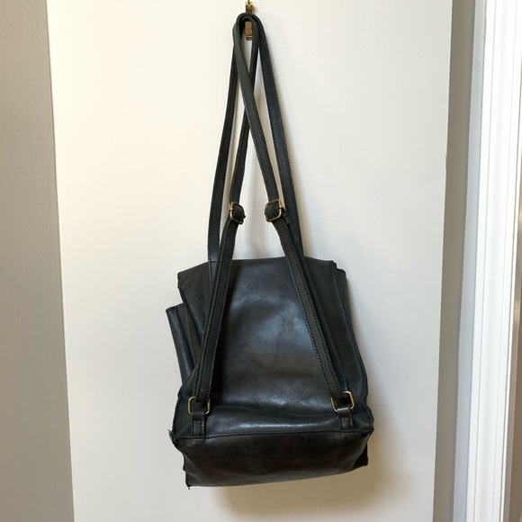 BRANDY MELVILLE Foldover Leather Backpack - Picture 3 of 7